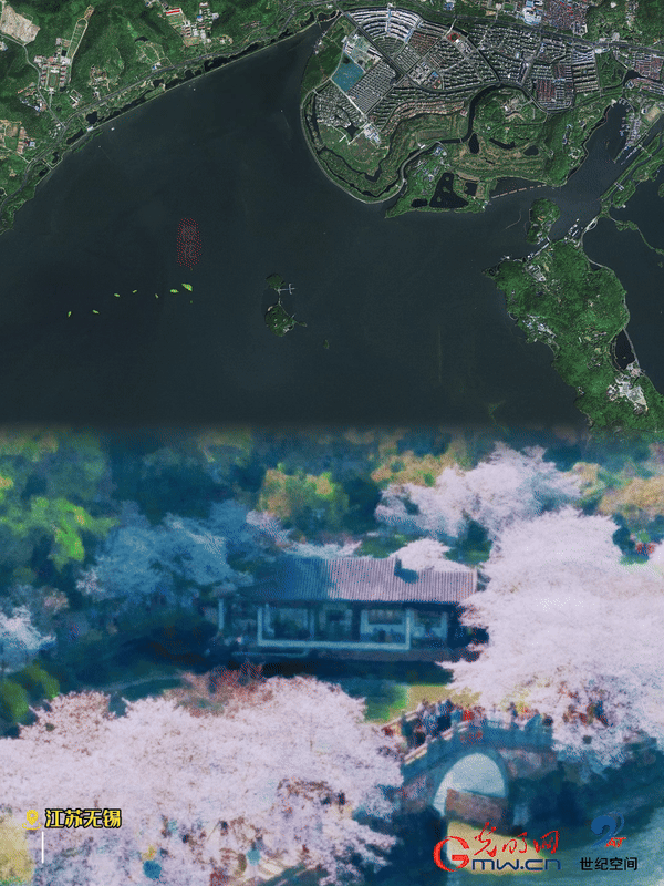 清明游玩賞花圖鑒來(lái)了！衛(wèi)星鏡頭帶你先睹為快